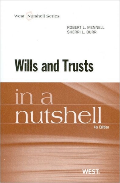 Wills and Trusts in a Nutshell, Paperback / softback Book