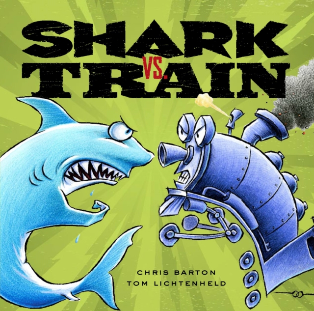 Shark vs. Train, Hardback Book