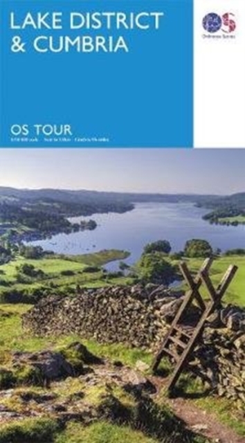 Lake District & Cumbria, Sheet map, folded Book