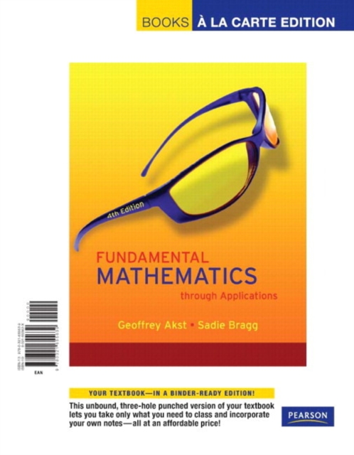 Fundamental Mathematics Through Applications Plus MyMathLab Student Access Kit, Mixed media product Book