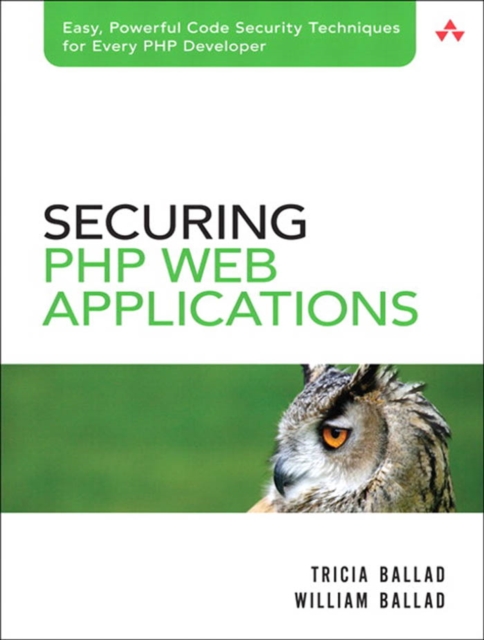 Securing PHP Web Applications, PDF eBook