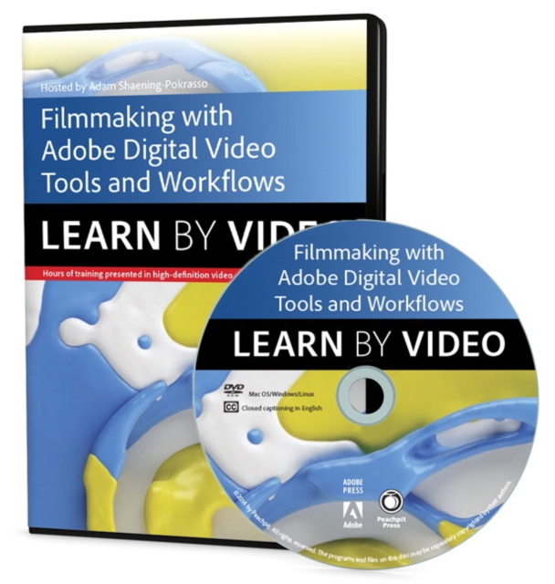Filmmaking Workflows with Adobe Pro Video Tools : Learn by Video, DVD-ROM Book