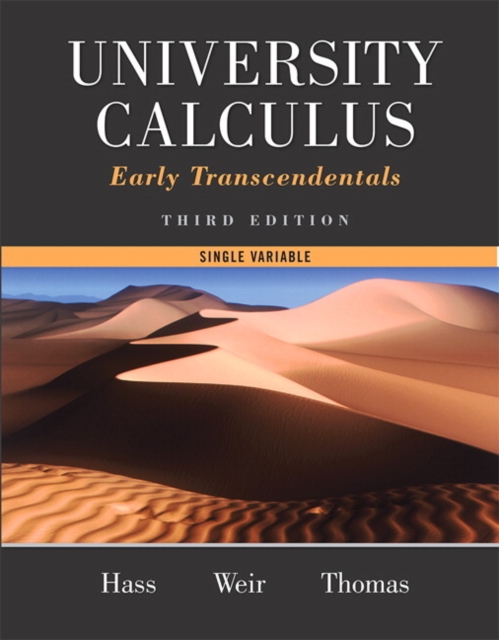 University Calculus : Early Transcendentals, Single Variable, Paperback / softback Book
