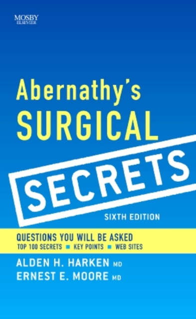 Abernathy's Surgical Secrets, Paperback Book