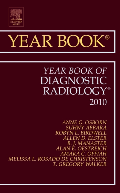 Year Book of Diagnostic Radiology 2010 : Volume 2010, Hardback Book