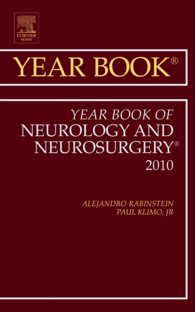 Year Book of Neurology and Neurosurgery : Volume 2010, Hardback Book