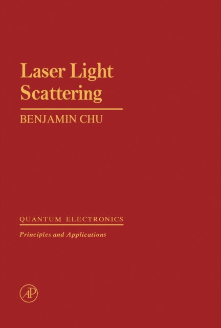 Laser Light Scattering, PDF eBook