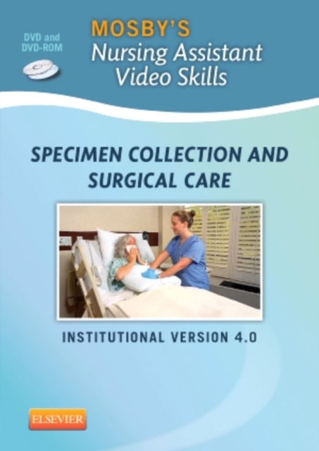 Mosby's Nursing Assistant Video Skills: Specimen Collection & Surgical Care, DVD Book