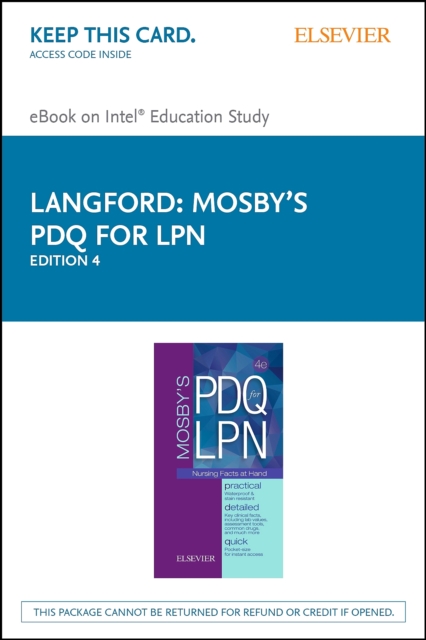 Mosby's PDQ for LPN - E-Book, PDF eBook