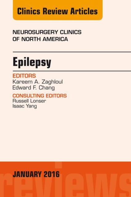 Epilepsy, An Issue of Neurosurgery Clinics of North America, EPUB eBook