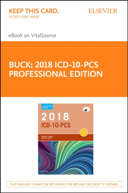 2018 ICD-10-PCS Professional Edition - E-Book, PDF eBook