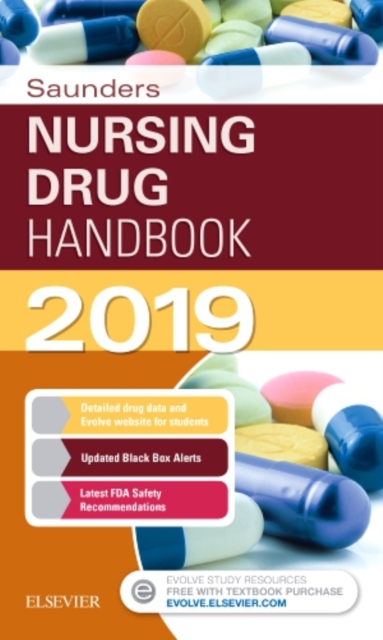 Saunders Nursing Drug Handbook 2019, Paperback / softback Book
