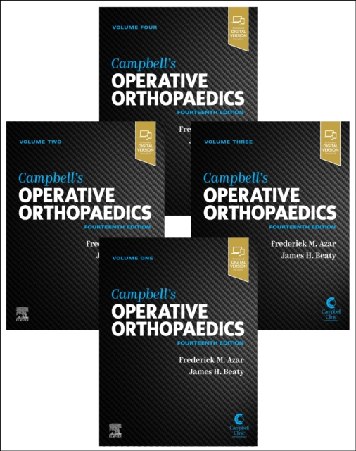 Campbell's Operative Orthopaedics, 4-Volume Set, Multiple-component retail product Book