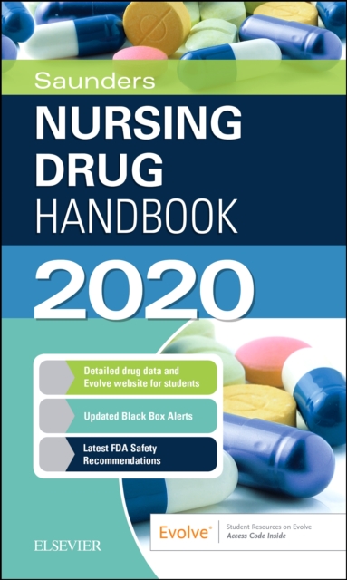 Saunders Nursing Drug Handbook 2020, Paperback / softback Book