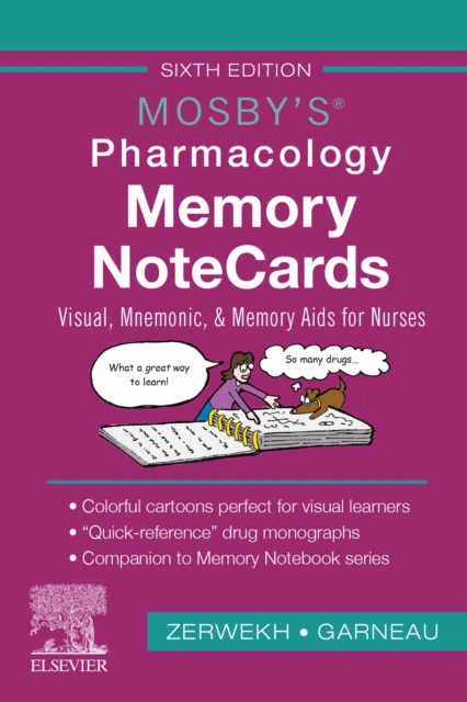 Mosby's Pharmacology Memory NoteCards - E-Book : Visual, Mnemonic, and Memory Aids for Nurses, EPUB eBook