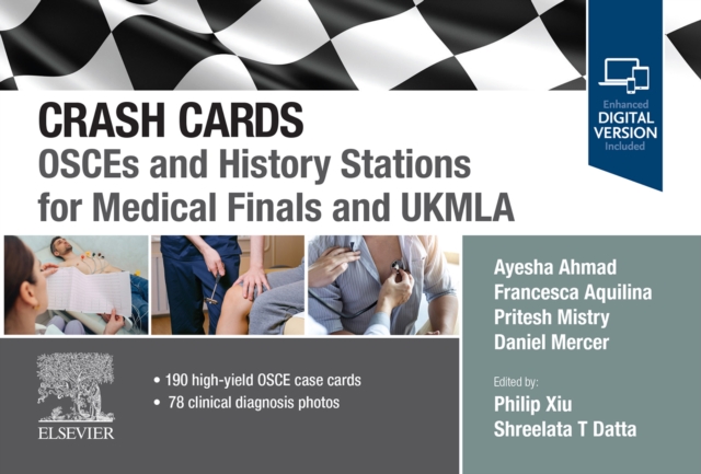 Crash Cards: OSCEs and History Stations for Medical Finals and UKMLA - E-Book : Crash Cards: OSCEs and History Stations for Medical Finals and UKMLA - E-Book, EPUB eBook
