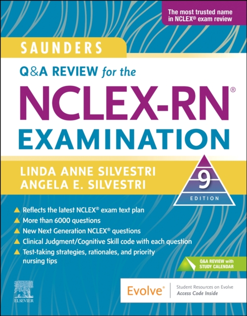 Saunders Q & A Review for the NCLEX-RN® Examination, Paperback / softback Book