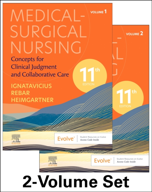 Medical-Surgical Nursing : Concepts for Clinical Judgment and Collaborative Care , 2-Volume Set, Multiple-component retail product Book