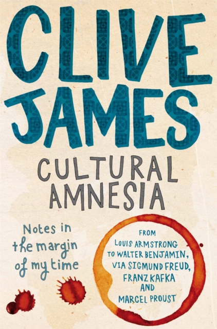 Cultural Amnesia : Notes in the Margin of My Time, Paperback / softback Book