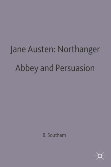 Jane Austen: Northanger Abbey and Persuasion, Paperback / softback Book