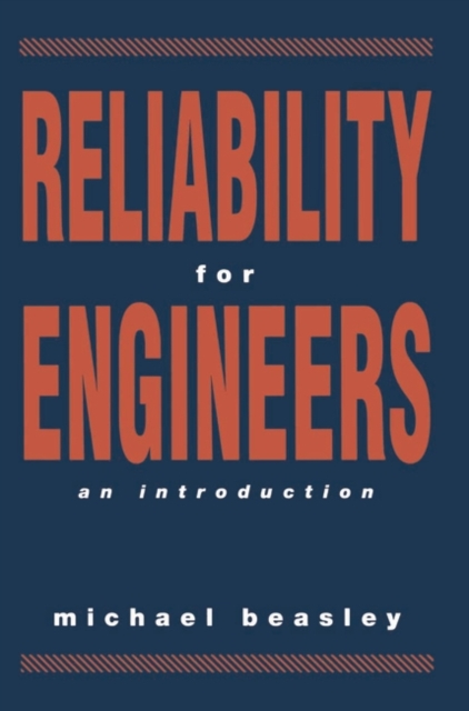 Reliability for Engineers, Paperback Book
