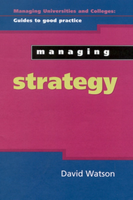 Managing Strategy, Paperback / softback Book