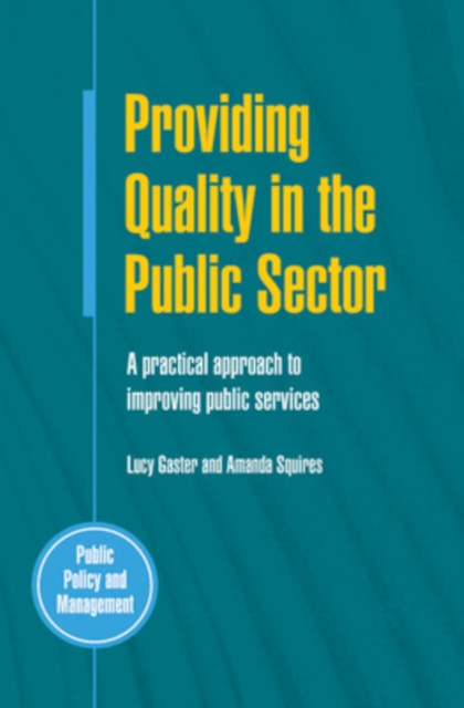 Providing Quality in the Public Sector, Paperback / softback Book