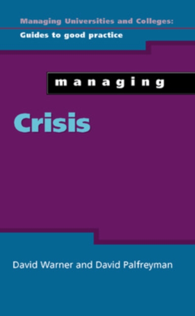 Managing Crisis, Paperback / softback Book