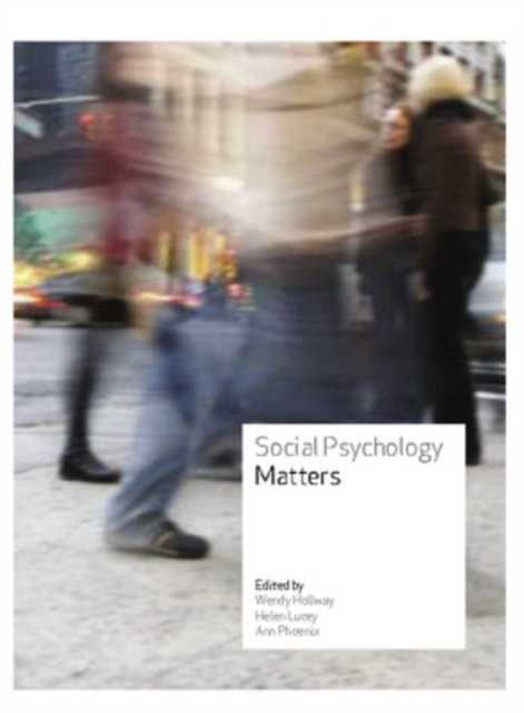 Social Psychology Matters, Paperback / softback Book
