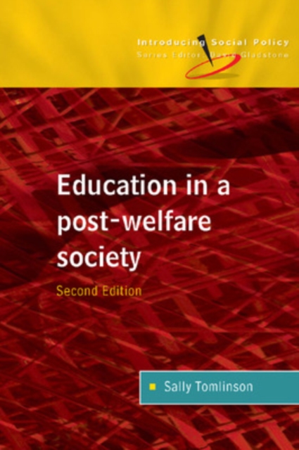 Education in a Post-Welfare Society, PDF eBook