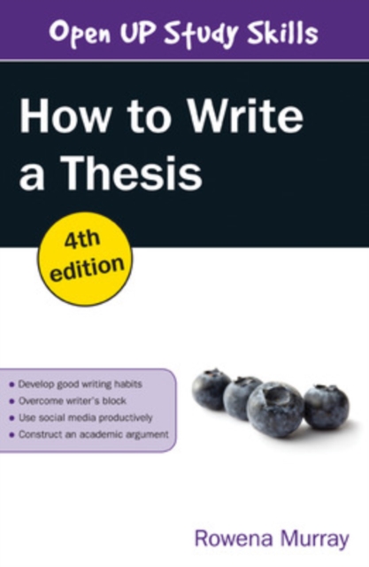 How to Write a Thesis, EPUB eBook