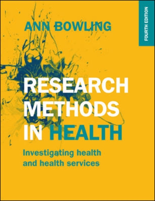 Research Methods in Health: Investigating Health and Health Services, Paperback / softback Book