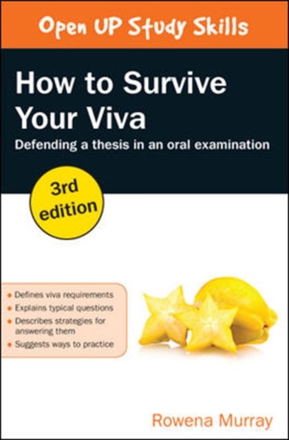 How to Survive Your Viva: Defending a Thesis in an Oral Examination, EPUB eBook