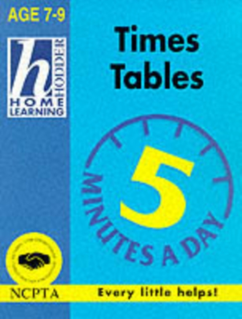 7-9 Five Minutes A Day Tables, Paperback Book