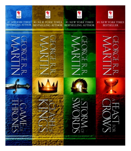 A Game of Thrones 4-Book Bundle : A Song of Ice and Fire Series: A Game of Thrones, A Clash of Kings, A Storm of Swords, and A Feast for Crows, EPUB eBook