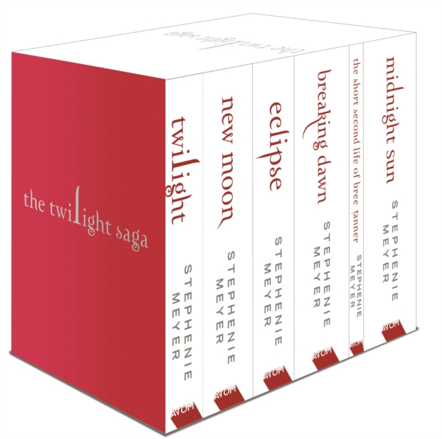 Twilight Saga 6 Book Set (White Cover), Multiple-component retail product Book