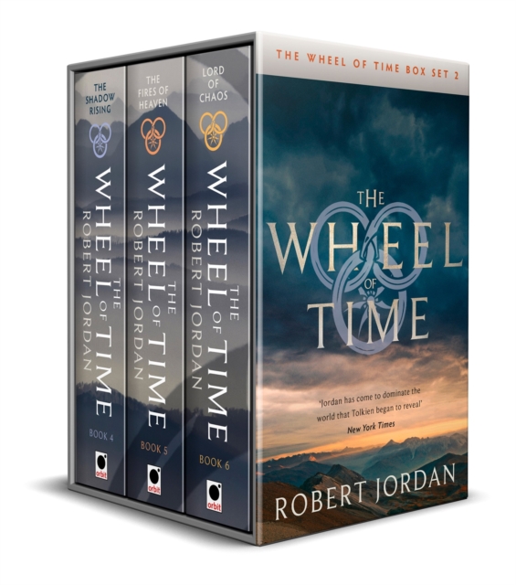 The Wheel of Time Box Set 2 : Books 4-6 (The Shadow Rising, Fires of Heaven and Lord of Chaos), Multiple-component retail product Book