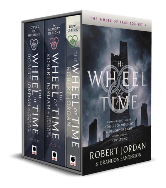 The Wheel of Time Box Set 5 : Books 13, 14 & prequel (Towers of Midnight, A Memory of Light, New Spring), Multiple-component retail product Book