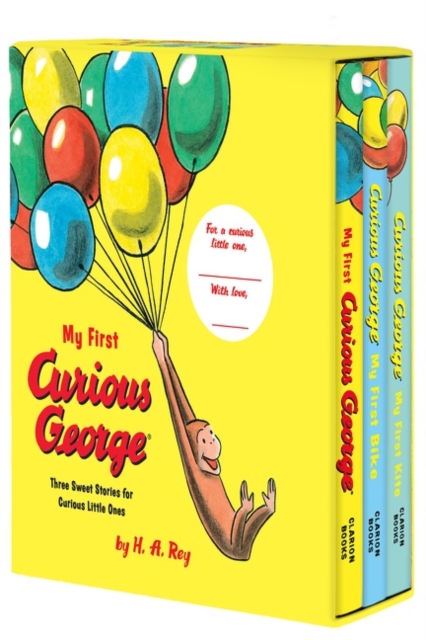 My First Curious George 3-Book Box Set : My First Curious George, Curious George: My First Bike, Curious George: My First Kite, Hardback Book