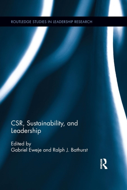 CSR, Sustainability, and Leadership, Paperback / softback Book