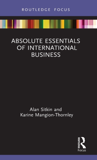 Absolute Essentials of International Business, Hardback Book