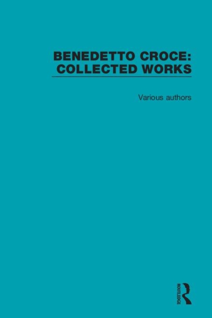 Benedetto Croce : Collected Works, Multiple-component retail product Book