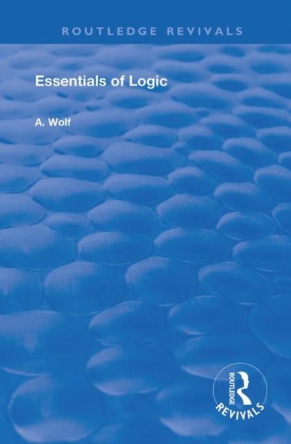 Essentials of Logic, Hardback Book