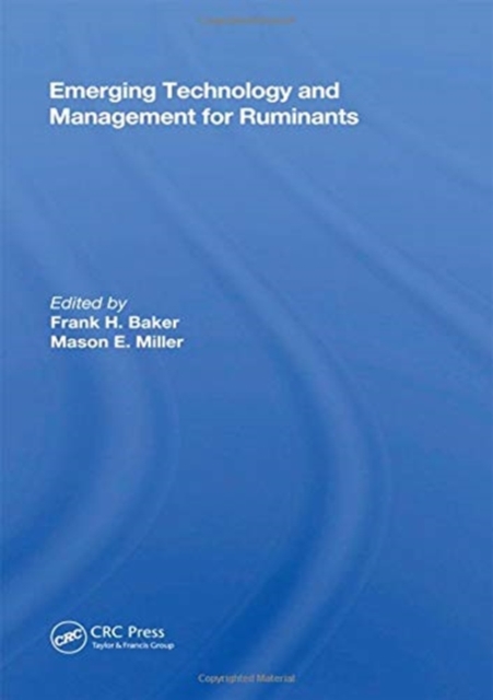 Emerging Technology And Management For Ruminants, Paperback / softback Book