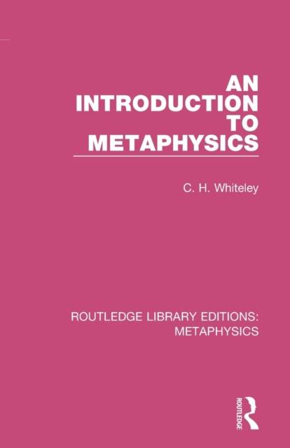 An Introduction to Metaphysics, Paperback / softback Book