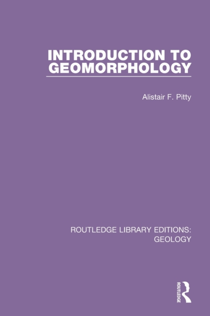 Introduction to Geomorphology, Paperback / softback Book