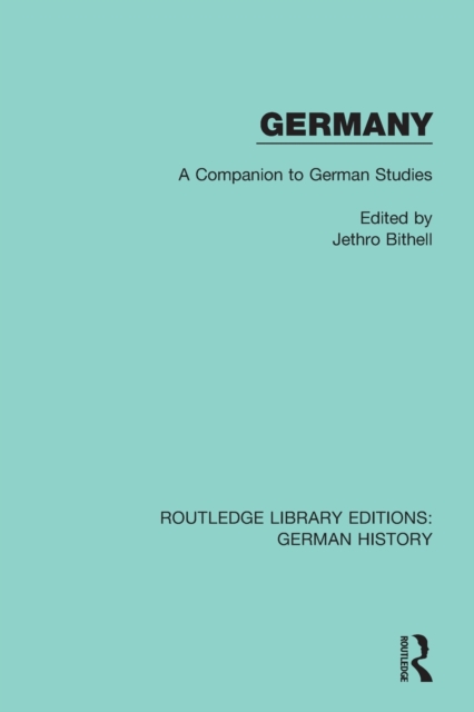 Germany : A Companion to German Studies, Paperback / softback Book