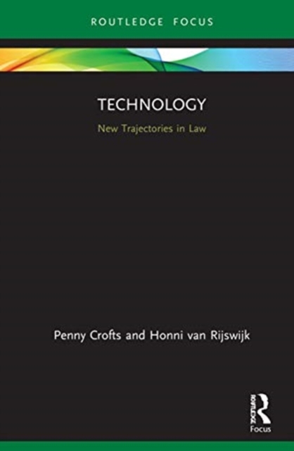 Technology : New Trajectories in Law, Hardback Book