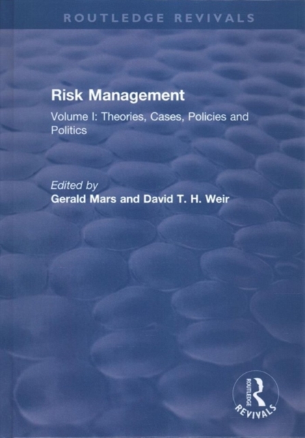 Risk Management, 2 Volume Set, Multiple-component retail product Book