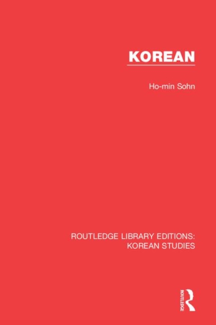 Korean, Hardback Book